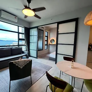 Jesselton Quay Kk Sea View Or View By Lovia 公寓
